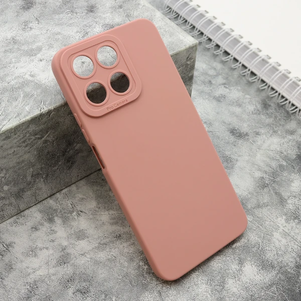 Futrola silikon pro camera za honor x7c/honor 200 smart roze
