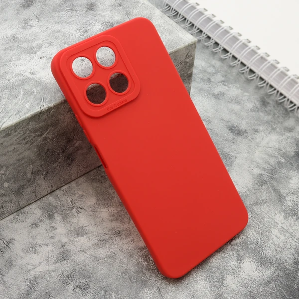 Futrola silikon pro camera za honor x7c/honor 200 smart crvena