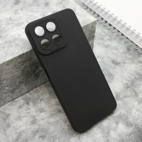 Futrola silikon pro camera za honor x7c/honor 200 smart crna