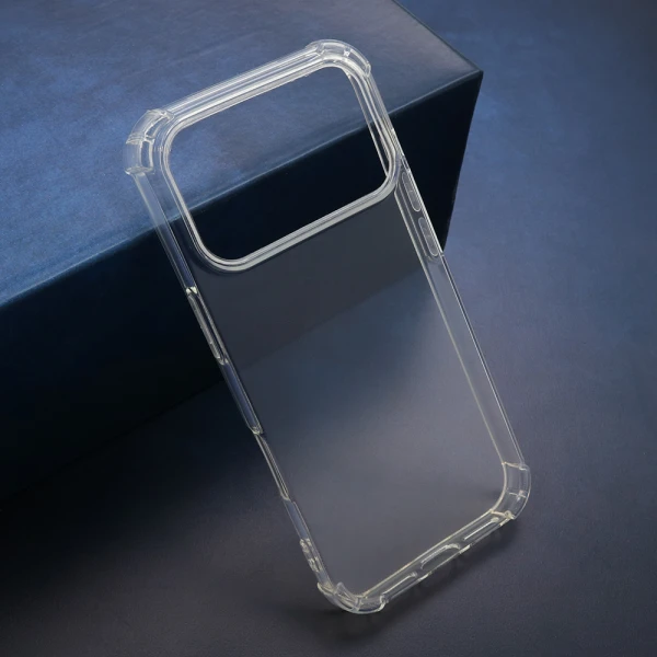 Futrola silikon crashproof za iphone 17 pro (6.3) providna