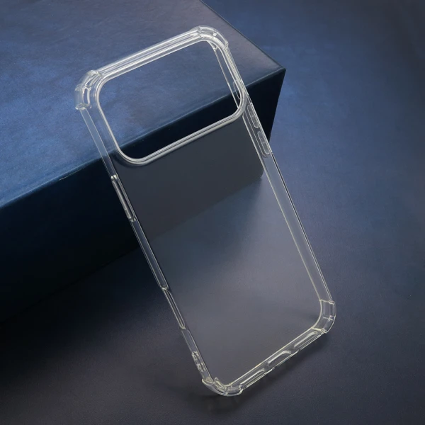 Futrola silikon crashproof za iphone 17 pro max (6.9) providna