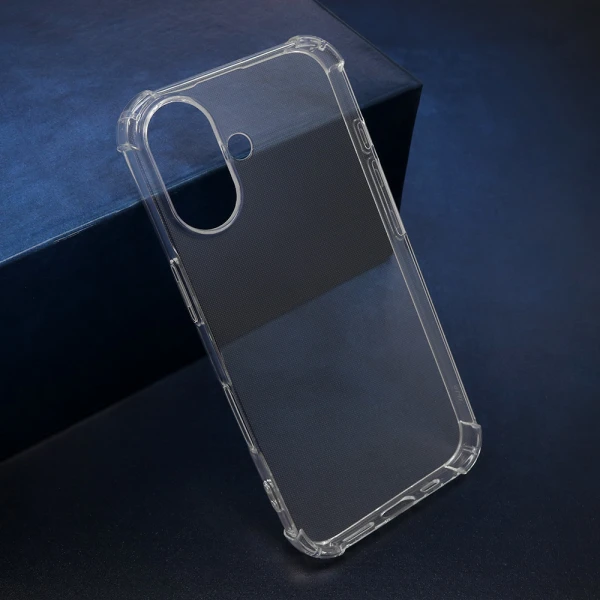 Futrola silikon crashproof za iphone 16 (6.1) providna