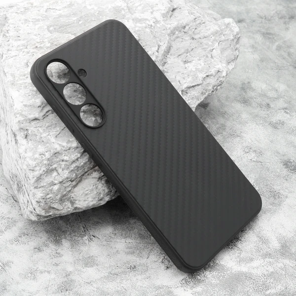 Futrola silikon carbon light za samsung a556b galaxy a55 5g crna