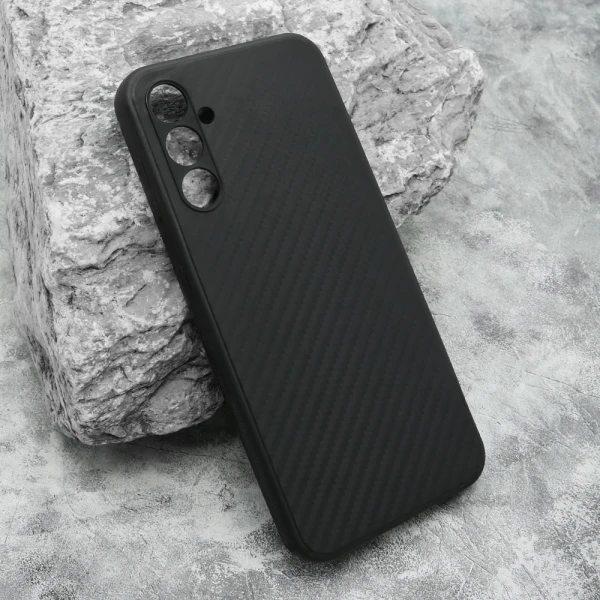 Futrola silikon carbon light za samsung a356b galaxy a35 5g crna