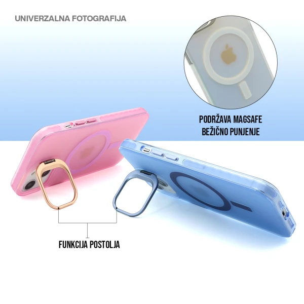 Futrola shine magsafe za iphone 15 pro max (6.7) plava