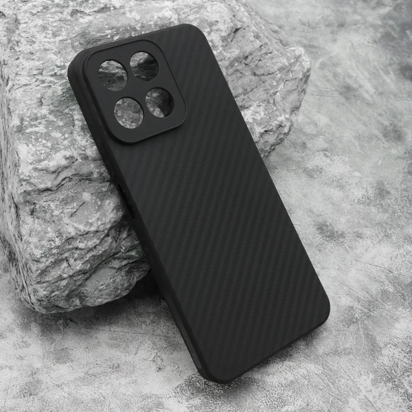 Futrola silikon carbon light za honor x7c/honor 200 smart crna