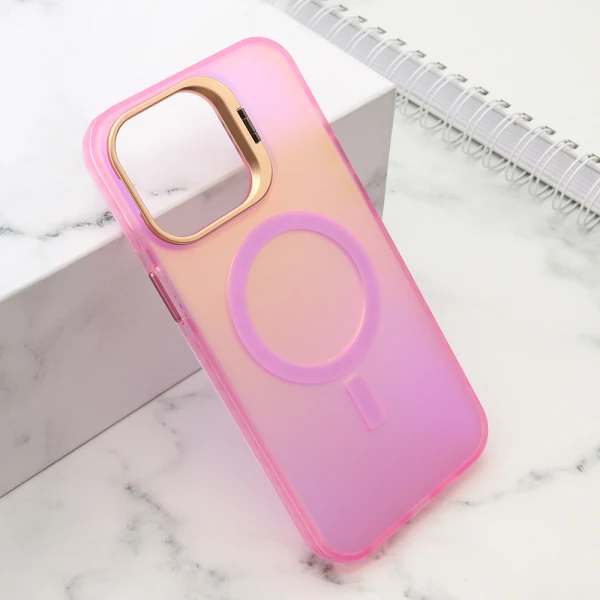 Futrola shine magsafe za iphone 15 pro max (6.7) roze