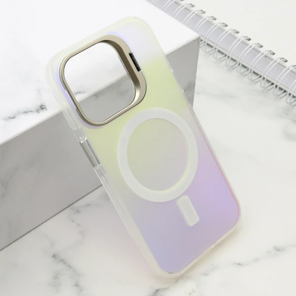 Futrola shine magsafe za iphone 15 pro (6.1) bela