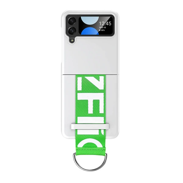 Futrola ring wrap za samsung f721b galaxy z flip 4 5g bela