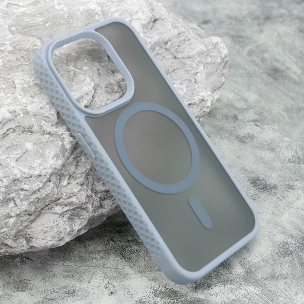 Futrola rugged magsafe za iphone 15 pro (6.1) svetlo plava
