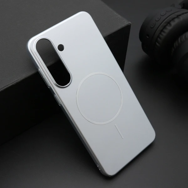 Futrola pure matte magsafe za samsung s731b galaxy s25 fe srebrna