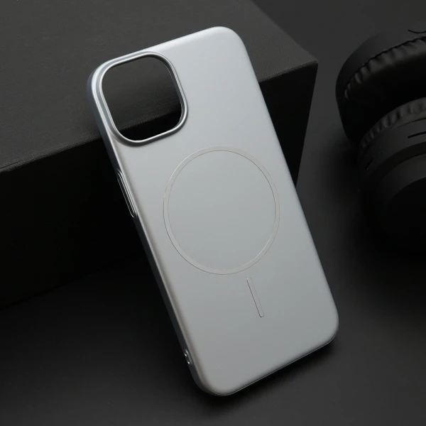 Futrola pure matte magsafe za iphone 14 (6.1) srebrna