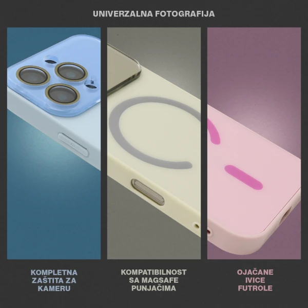 Futrola pastelpop magsafe za iphone 14 (6.1) roze
