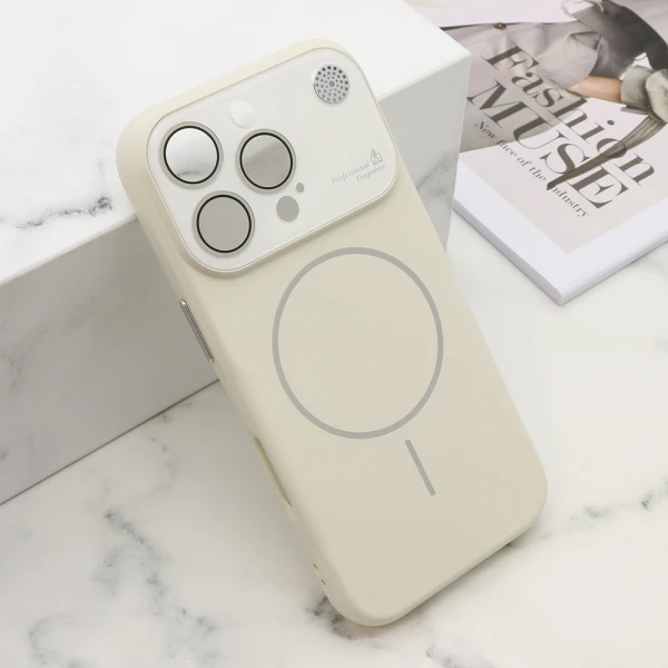 Futrola pastel dreams magsafe za iphone 16 pro (6.3) bela