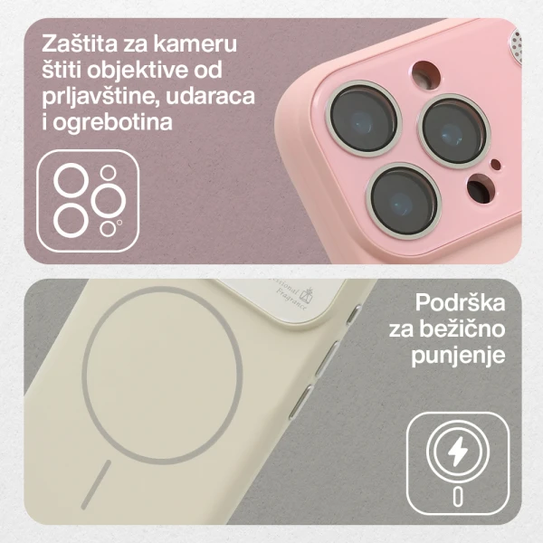 Futrola pastel dreams magsafe za iphone 17 (6.3) plava