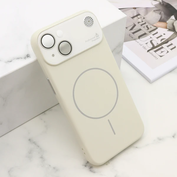 Futrola pastel dreams magsafe za iphone 14 (6.1) bela