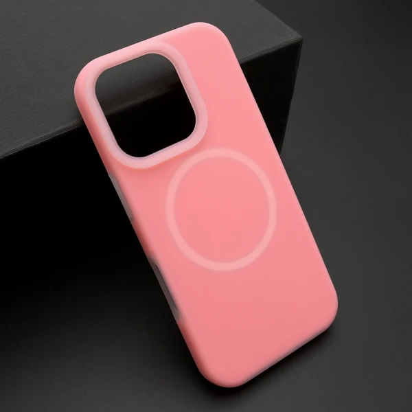 Futrola pastel color magsafe za iphone 16 pro (6.3) pink