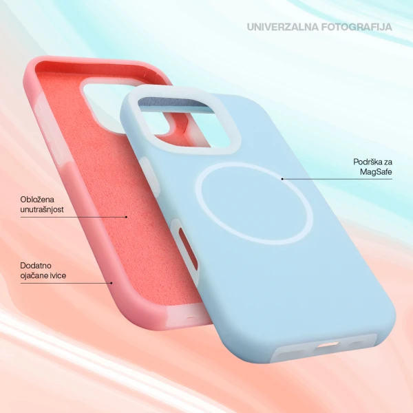 Futrola pastel color magsafe za samsung s931b galaxy s25 5g roze