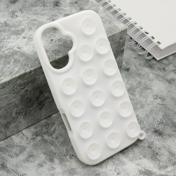 Futrola octobuddy za iphone 17 (6.3) bela