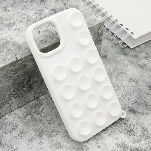 Futrola octobuddy za iphone 15 (6.1) bela