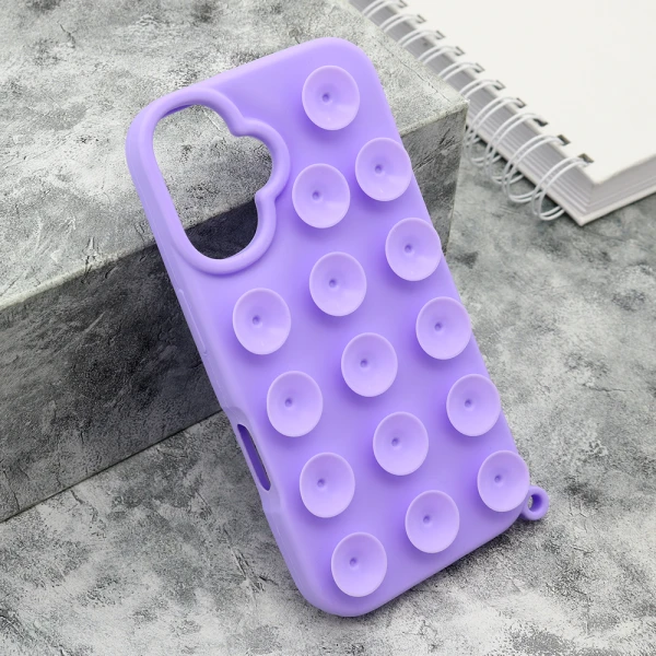 Futrola octobuddy za iphone 17 (6.3) ljubicasta