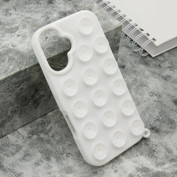 Futrola octobuddy za iphone 16 (6.1) bela