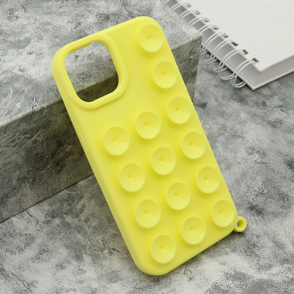 Futrola octobuddy za iphone 15 (6.1) zuta