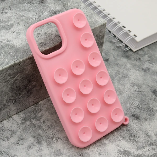 Futrola octobuddy za iphone 15 (6.1) roze