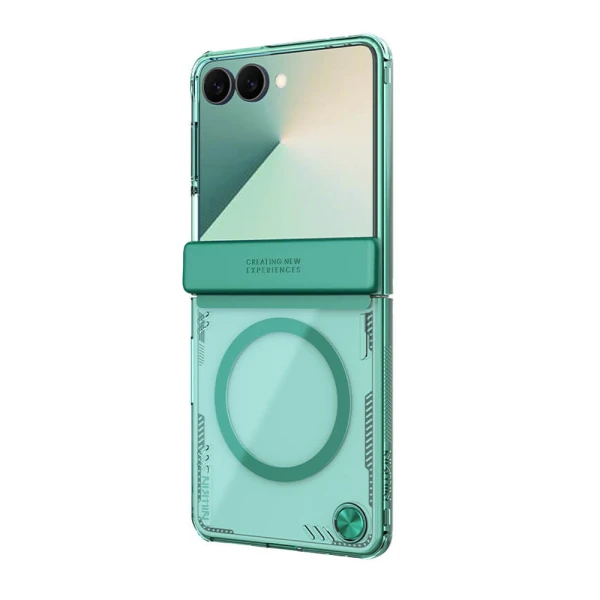 Futrola nillkin iceblade prop magnetic case za samsung f951b galaxy z flip 7 5g zelena