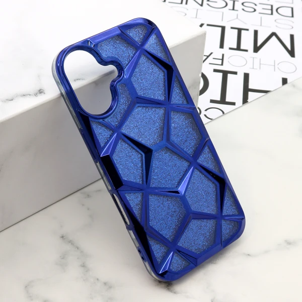 Futrola luxory za iphone 16 (6.1) plava