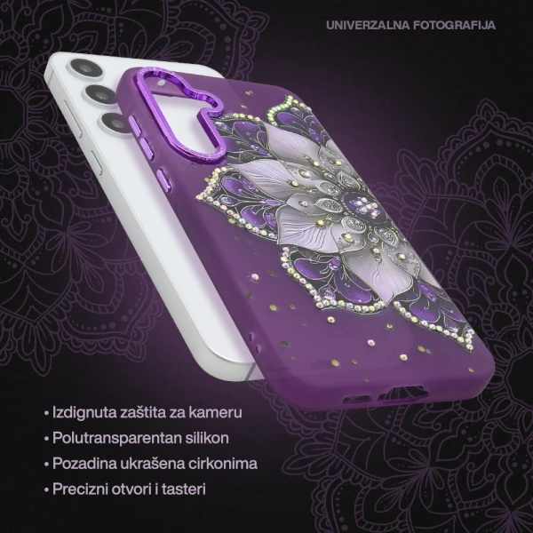 Futrola lotus za honor x5b ljubicasta
