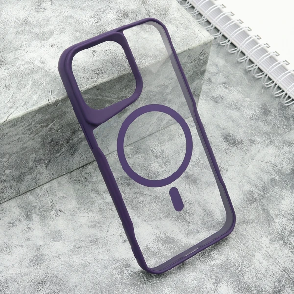 Futrola grip guard magsafe za iphone 15 pro max (6.7) ljubicasta
