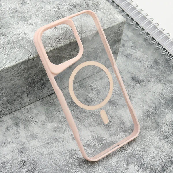 Futrola grip guard magsafe za iphone 15 pro max (6.7) roze
