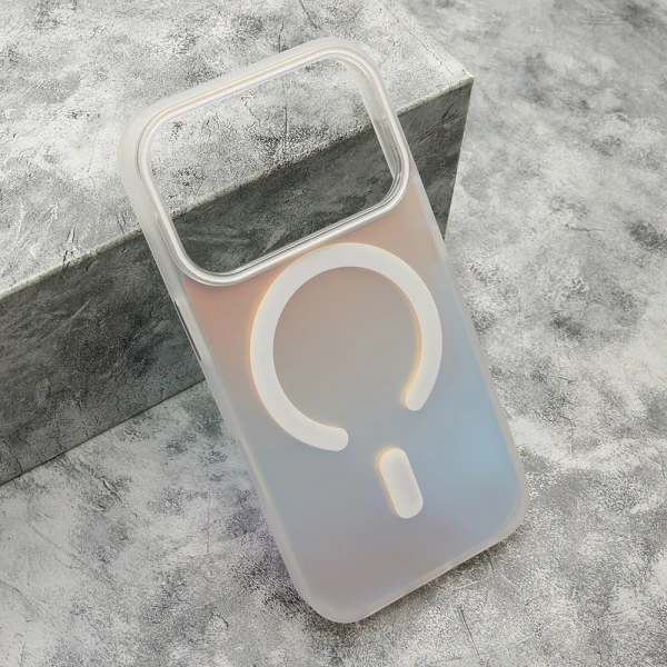 Futrola hologram za iphone 17 pro (6.3) bela