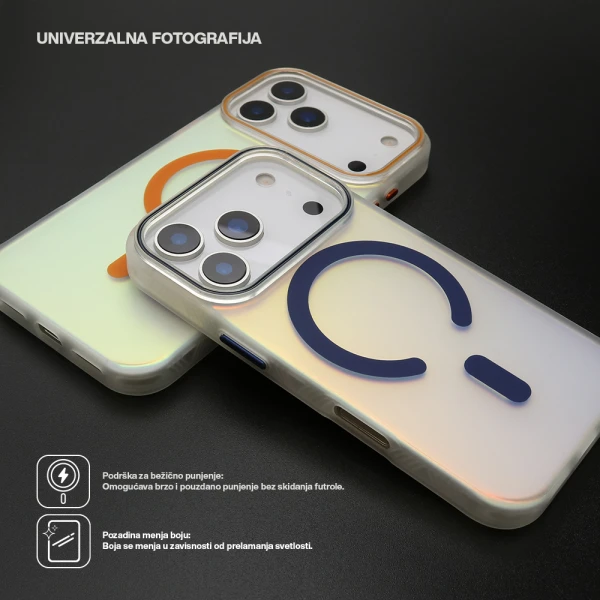 Futrola hologram za iphone 17 pro max (6.9) plava