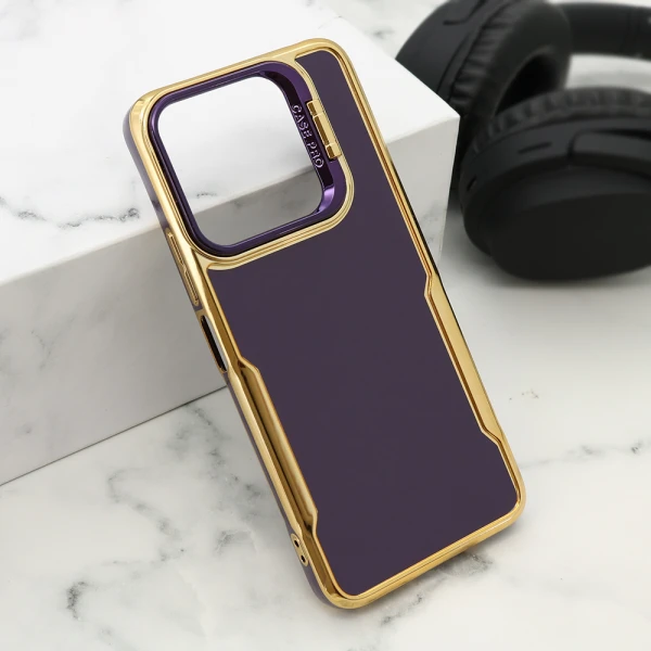 Futrola gold luxe za xiaomi redmi 13 4g ljubicasta
