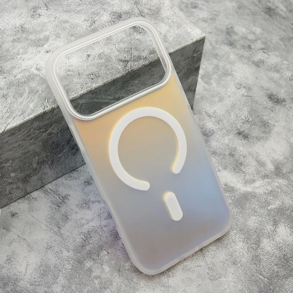 Futrola hologram za iphone 17 pro max (6.9) bela