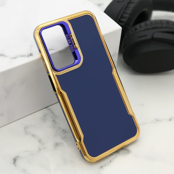 Futrola gold luxe za samsung a256b galaxy a25 5g plava