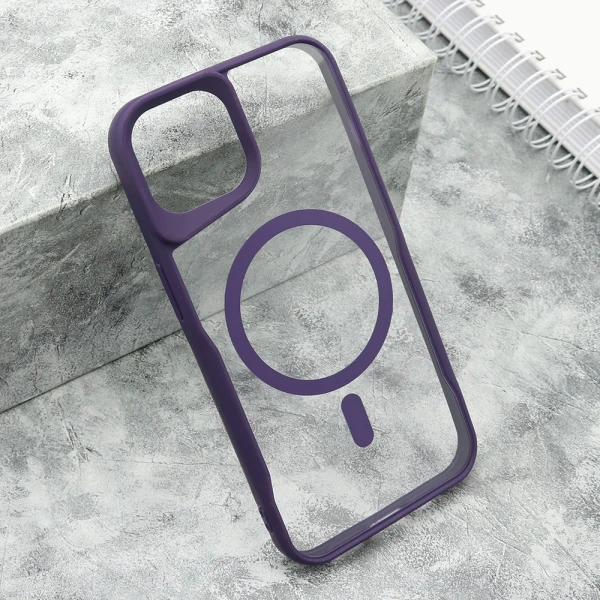 Futrola grip guard magsafe za iphone 14 (6.1) ljubicasta
