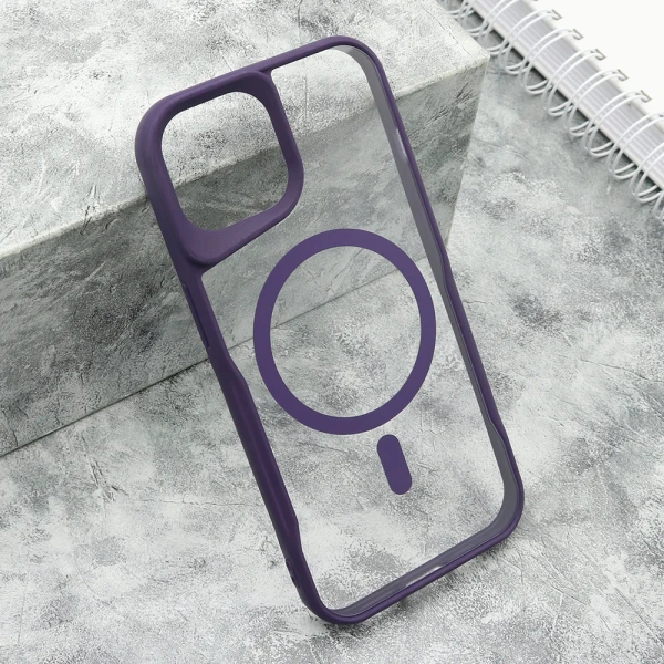 Futrola grip guard magsafe za iphone 15 (6.1) ljubicasta