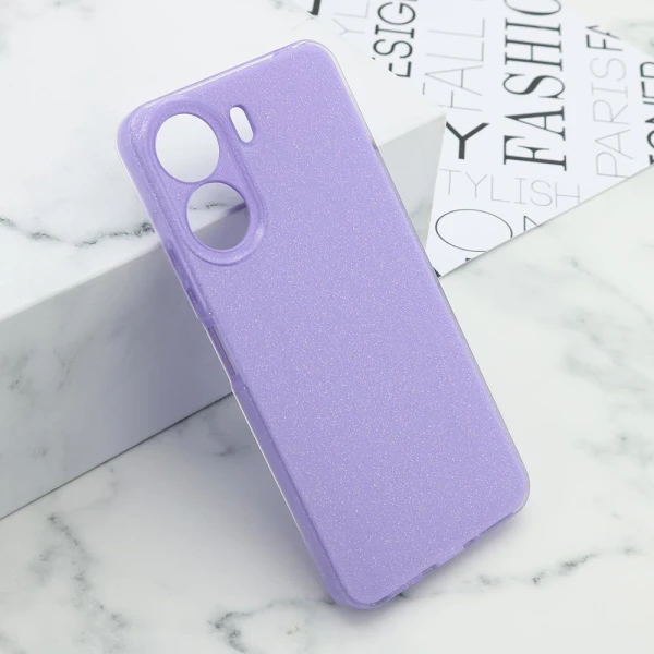 Futrola glow shining za xiaomi redmi 13c 4g ljubicasta