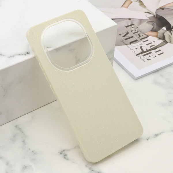 Futrola glow dust za xiaomi redmi note 15 5g (global)/xiaomi redmi note 15 5g (eu) bela