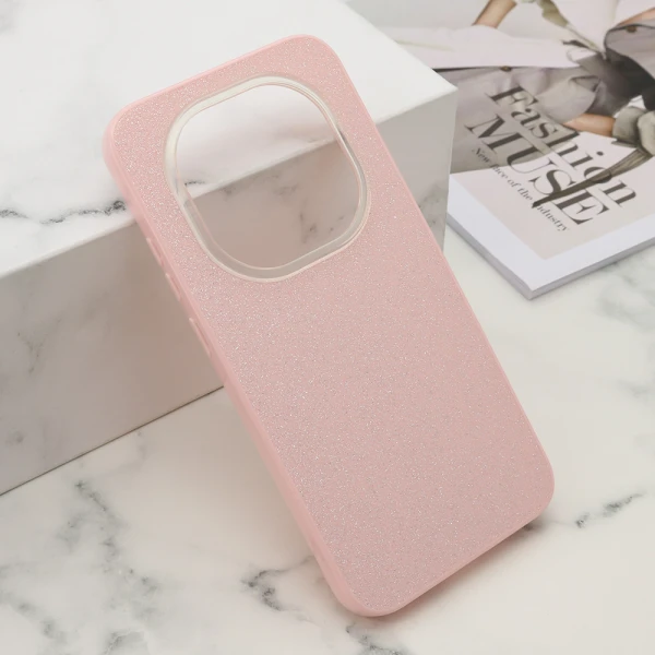 Futrola glow dust za xiaomi redmi note 15 pro plus 5g roze