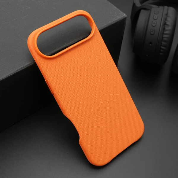 Futrola frosted shield magsafe za iphone air (6.6) narandzasta