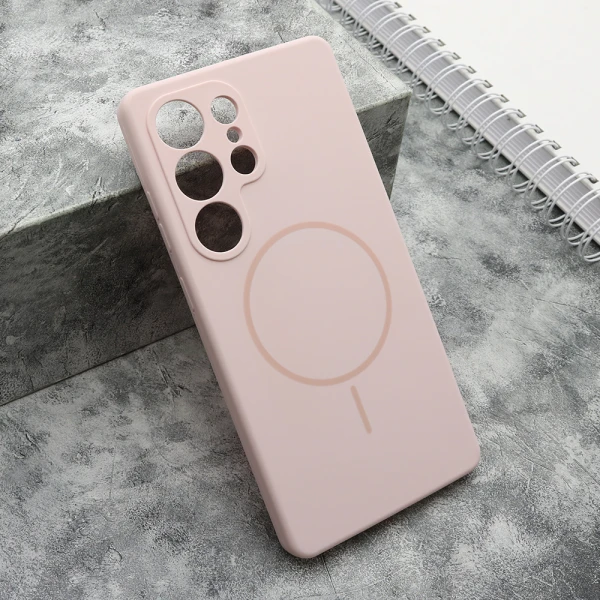 Futrola flex magsafe za samsung s918b galaxy s23 ultra roze