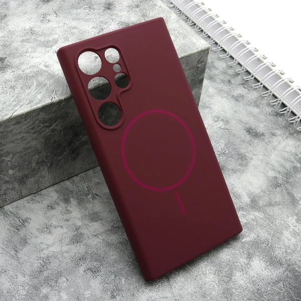 Futrola flex magsafe za samsung s928b galaxy s24 ultra 5g bordo