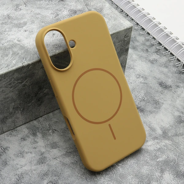 Futrola flex magsafe za iphone 16 (6.1) zlatna