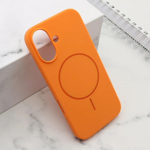 Futrola flex magsafe za iphone 16 (6.1) narandzasta