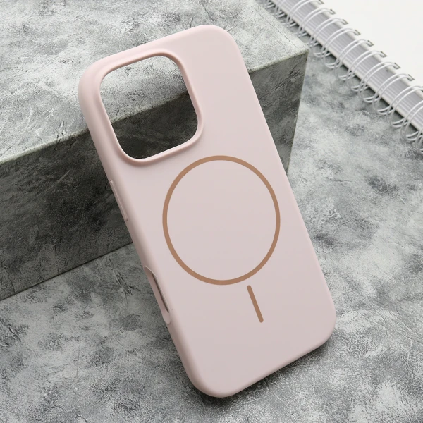 Futrola flex magsafe za iphone 16 pro (6.3) roze