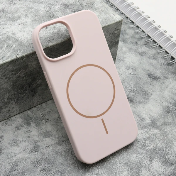 Futrola flex magsafe za iphone 15 (6.1) roze
